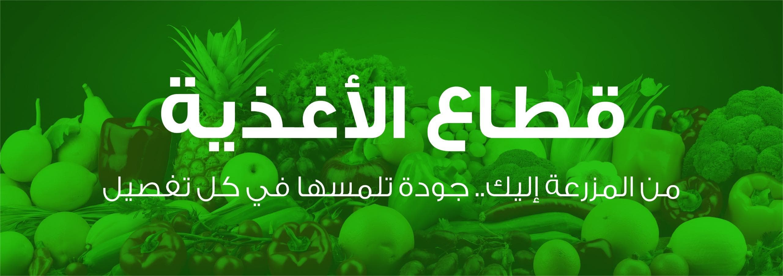 من المزرعة إليك.. جودة تلمسها في كل تفصيل — نغذّي طموحاتك ومشاريعك بأفضل خيرات الأرض؛ نضارة المحاصيل مع احترافية التوريد وحلول استشارية مبتكرة.